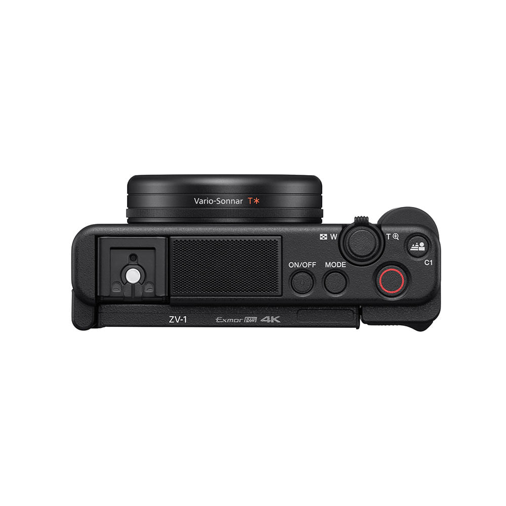 Sony Cámara digital ZV-1 para creadores de contenido, vlogging y ,  con pantalla abatible, micrófono incorporado, video 4K HDR, pantalla  táctil