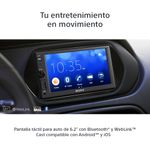Sony Xav1500 Receptor Multimedia, Pantalla De 6.2'', Coche, Bluetooth,  Weblink