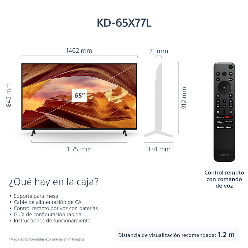 Televisor 65 PULGADAS Sony XBR-65X857G 4 K 💰 » Precio Colombia