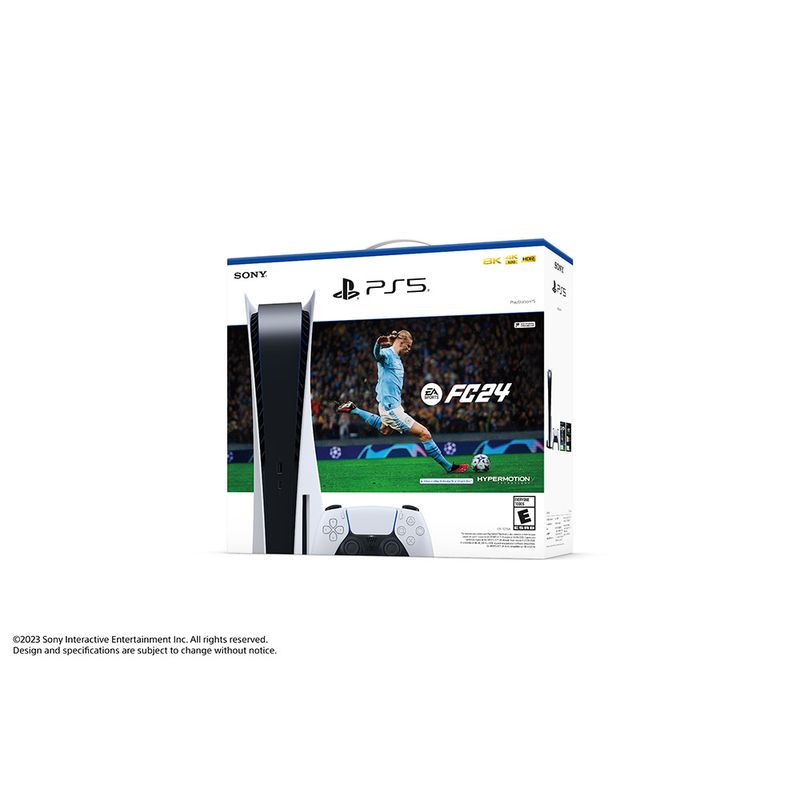 PlayStation Console PS5 Edition Digital - EA Sports FC24 Bundle :  : Videojuegos